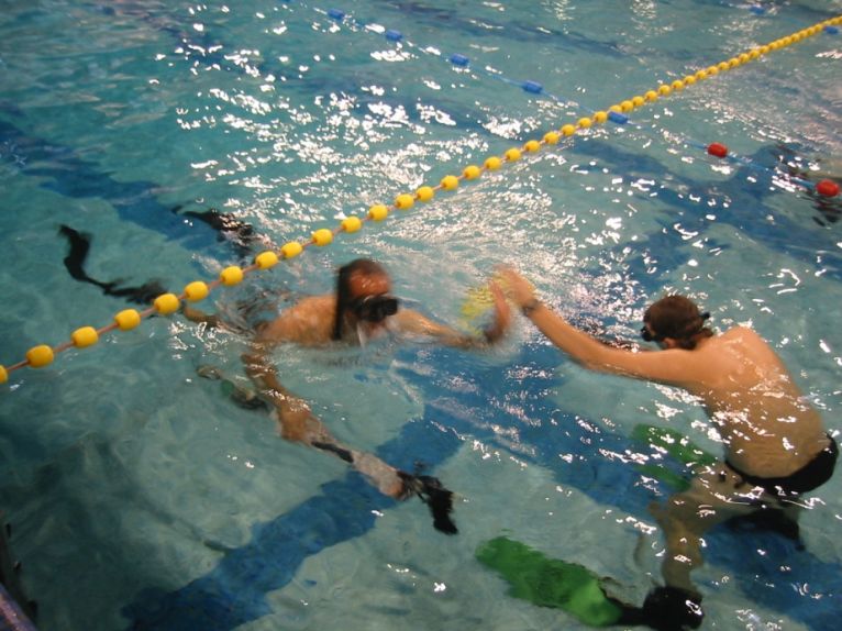 Denis passe son relai ! (champ france 2006)